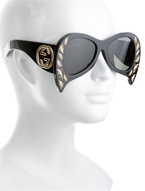 gucci hollywood forever sunglasses|gucci unisex fashion 54mm sunglasses.